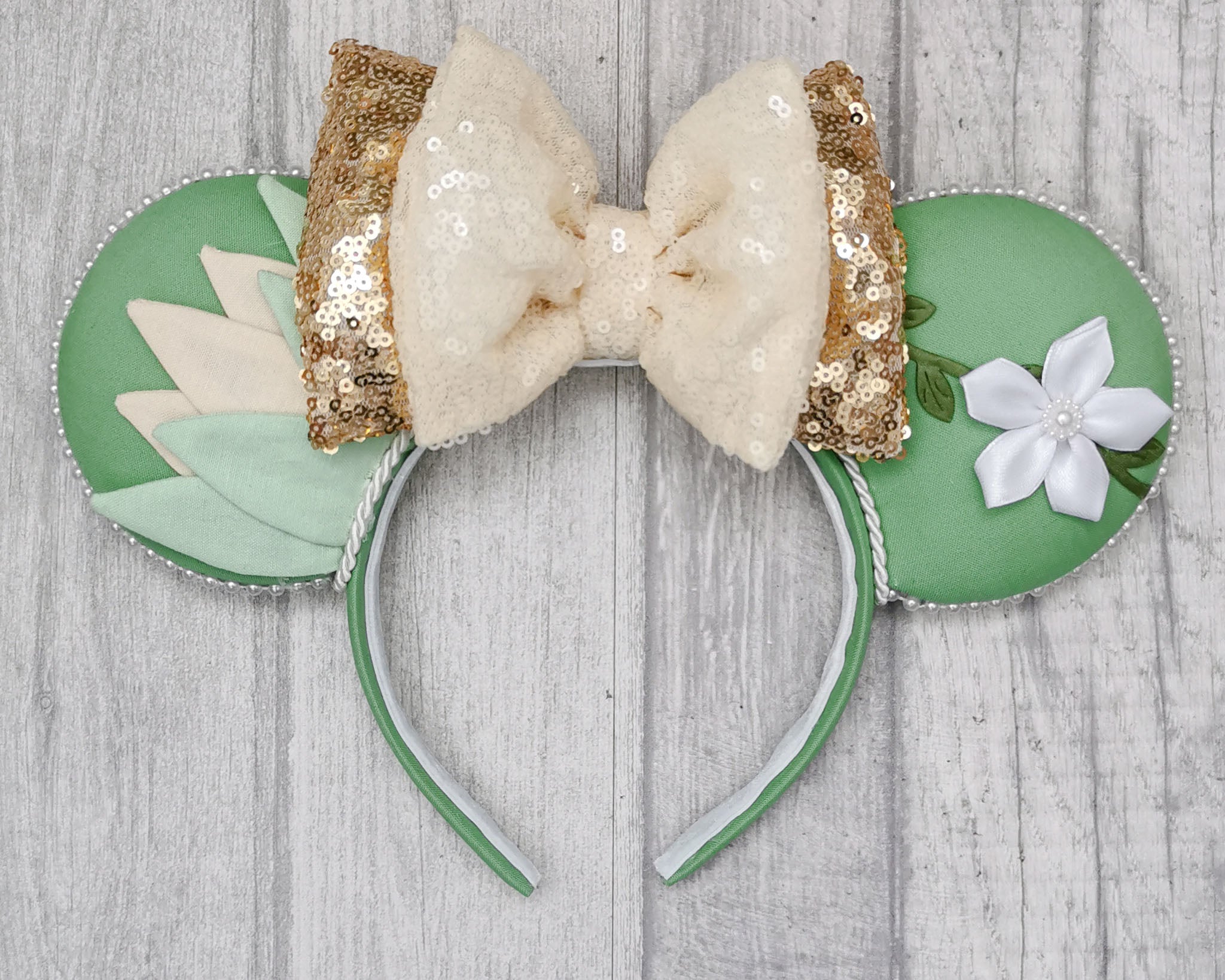 Frog Princess Tiana Minnie Mouse Ears