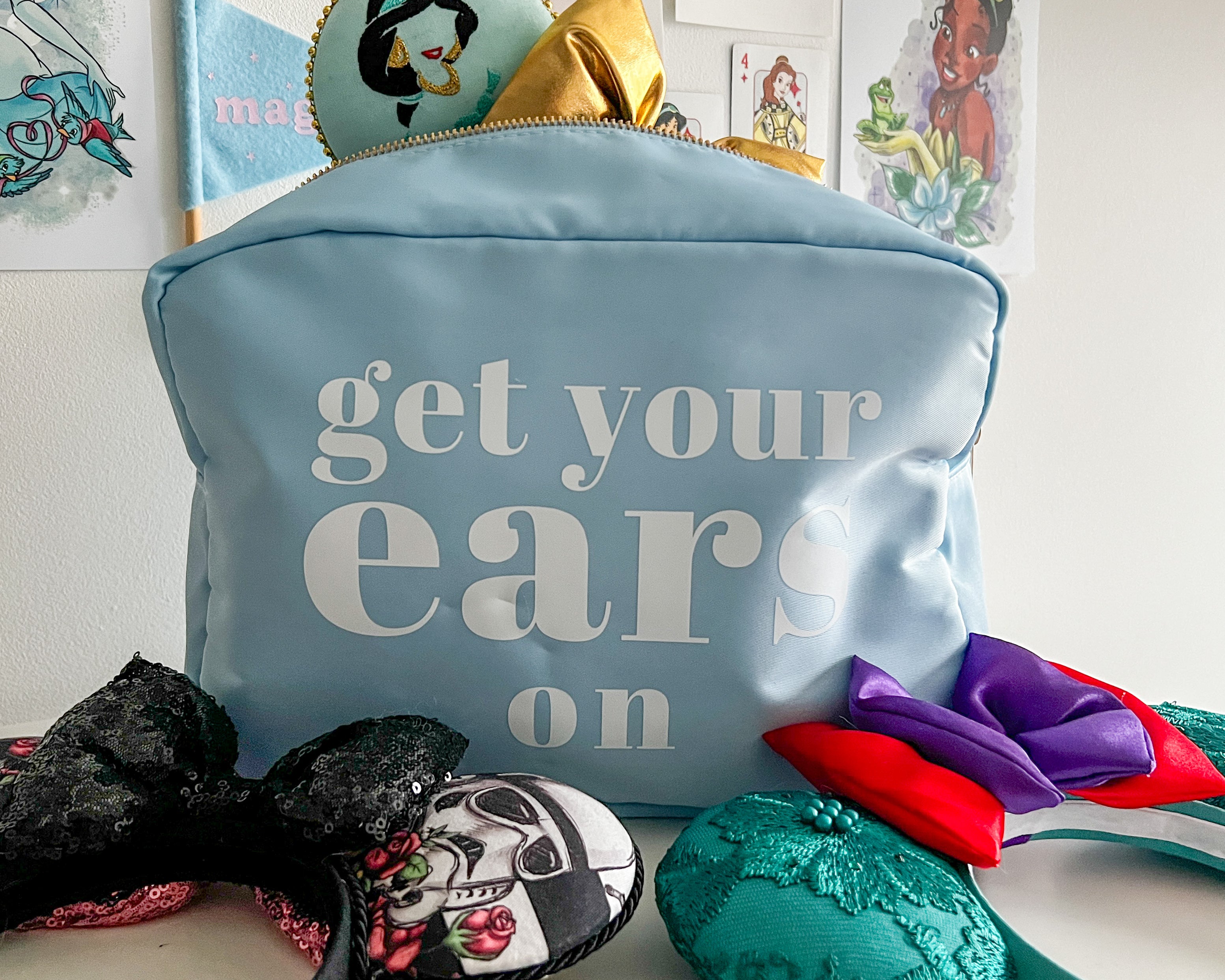 Ear Travel Bag - Blue