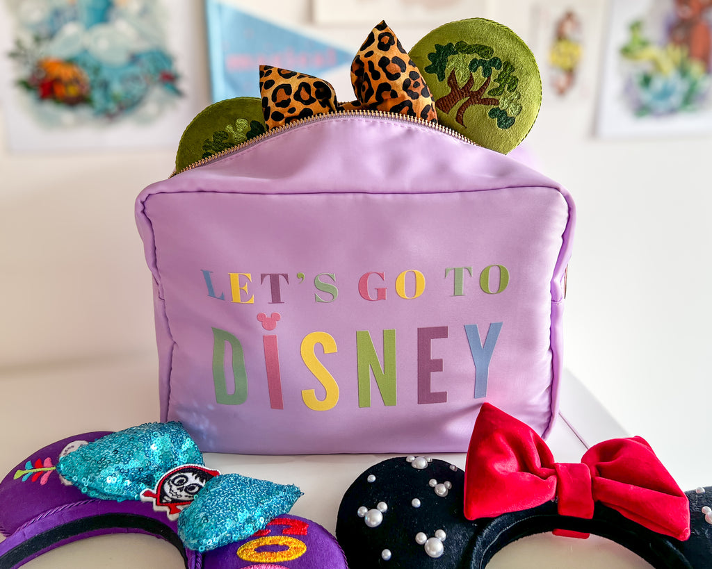 Ear Travel Bag - Purple