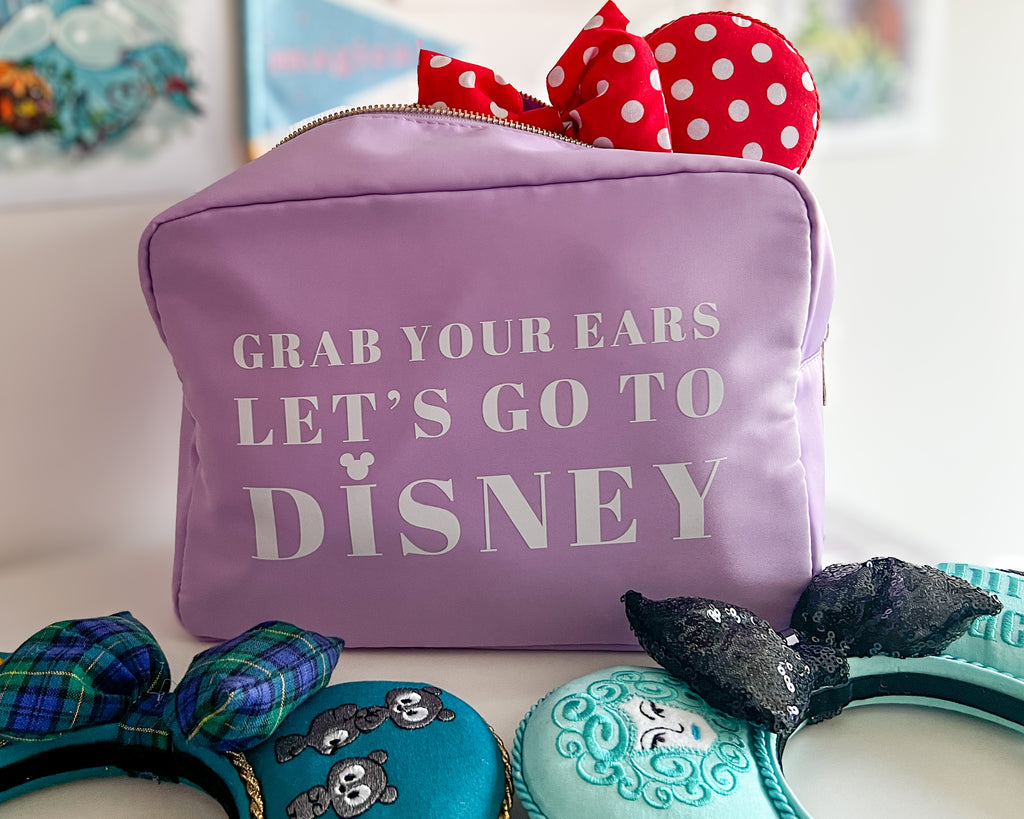 Ear Travel Bag - Purple