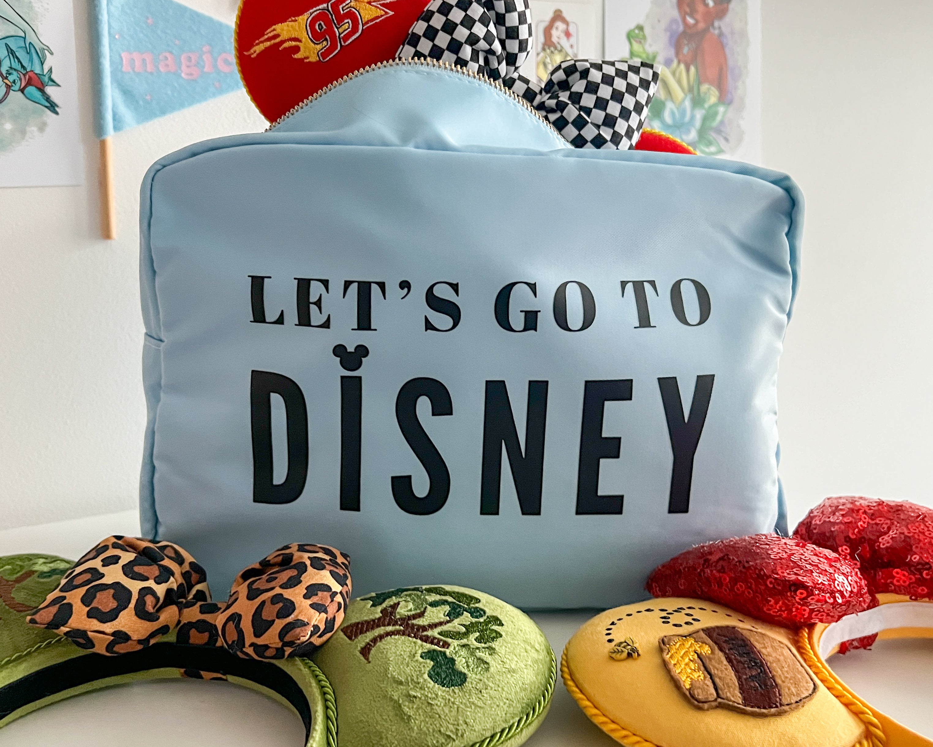 Ear Travel Bag - Blue