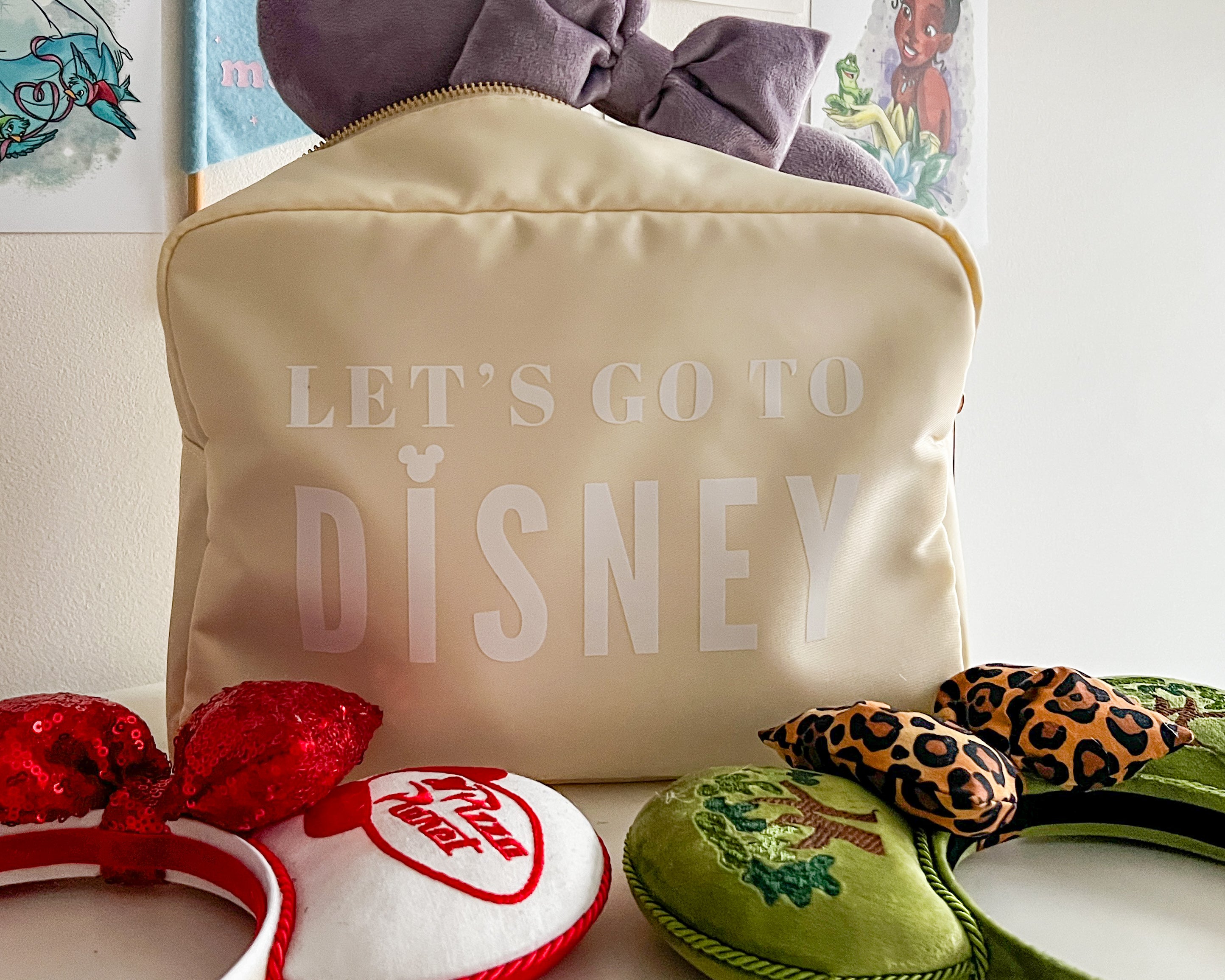 Ear Travel Bag - Beige