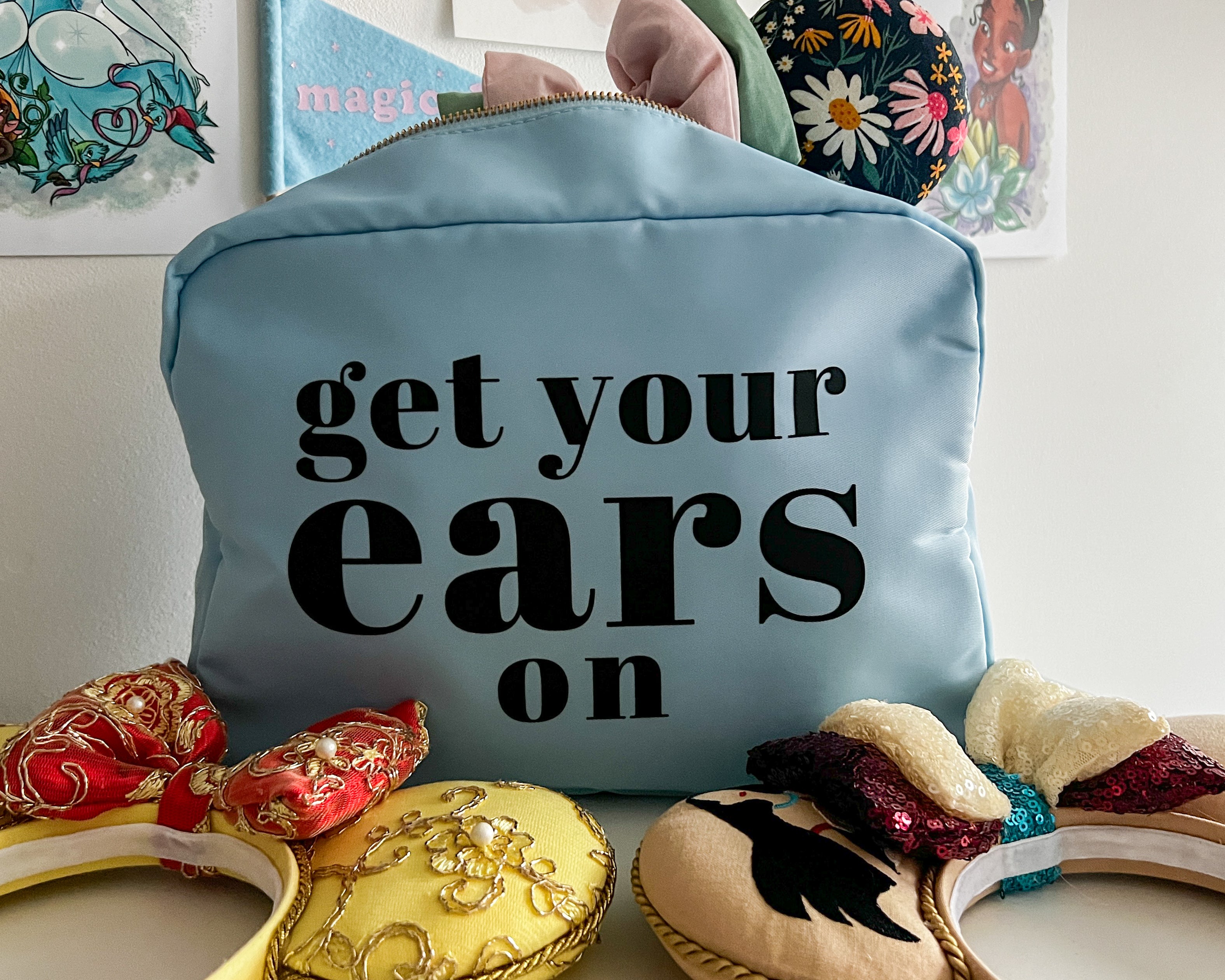 Ear Travel Bag - Blue