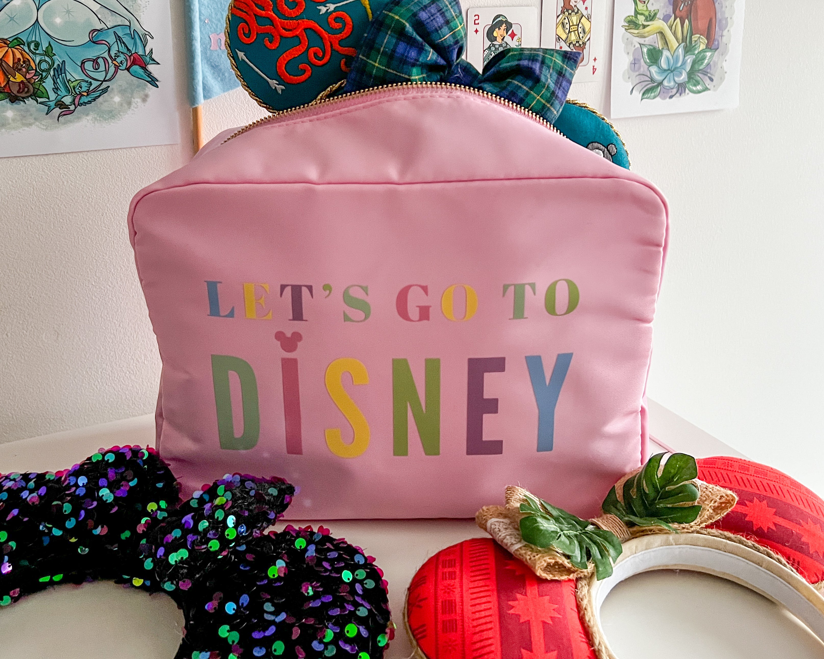 Ear Travel Bag - Pink