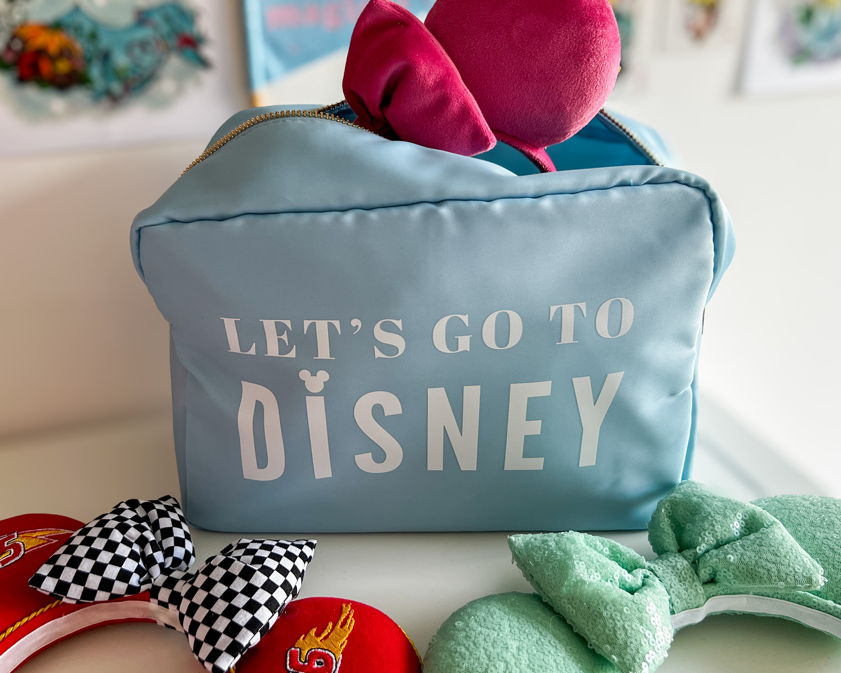 Ear Travel Bag - Blue