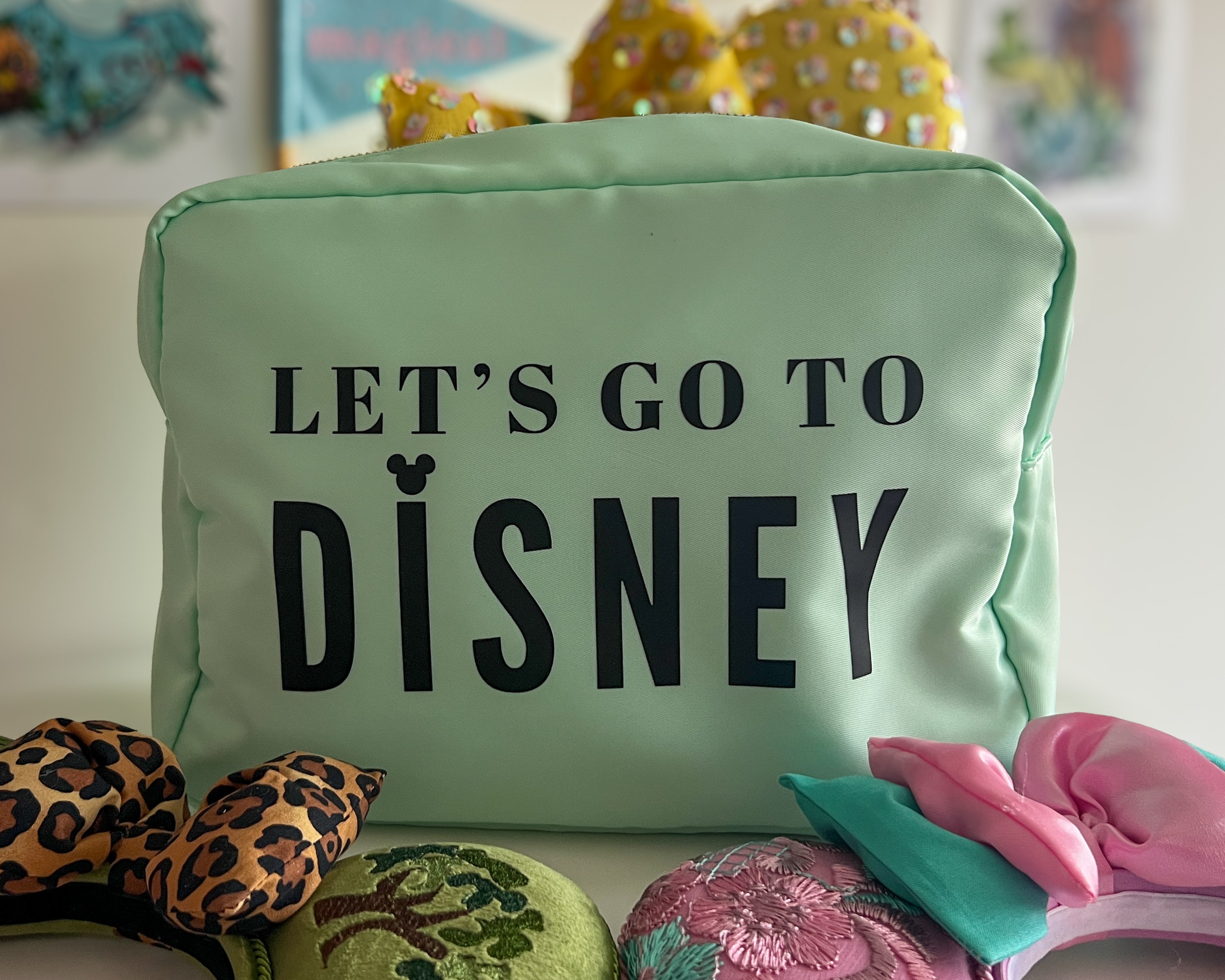 Ear Travel Bag - Green