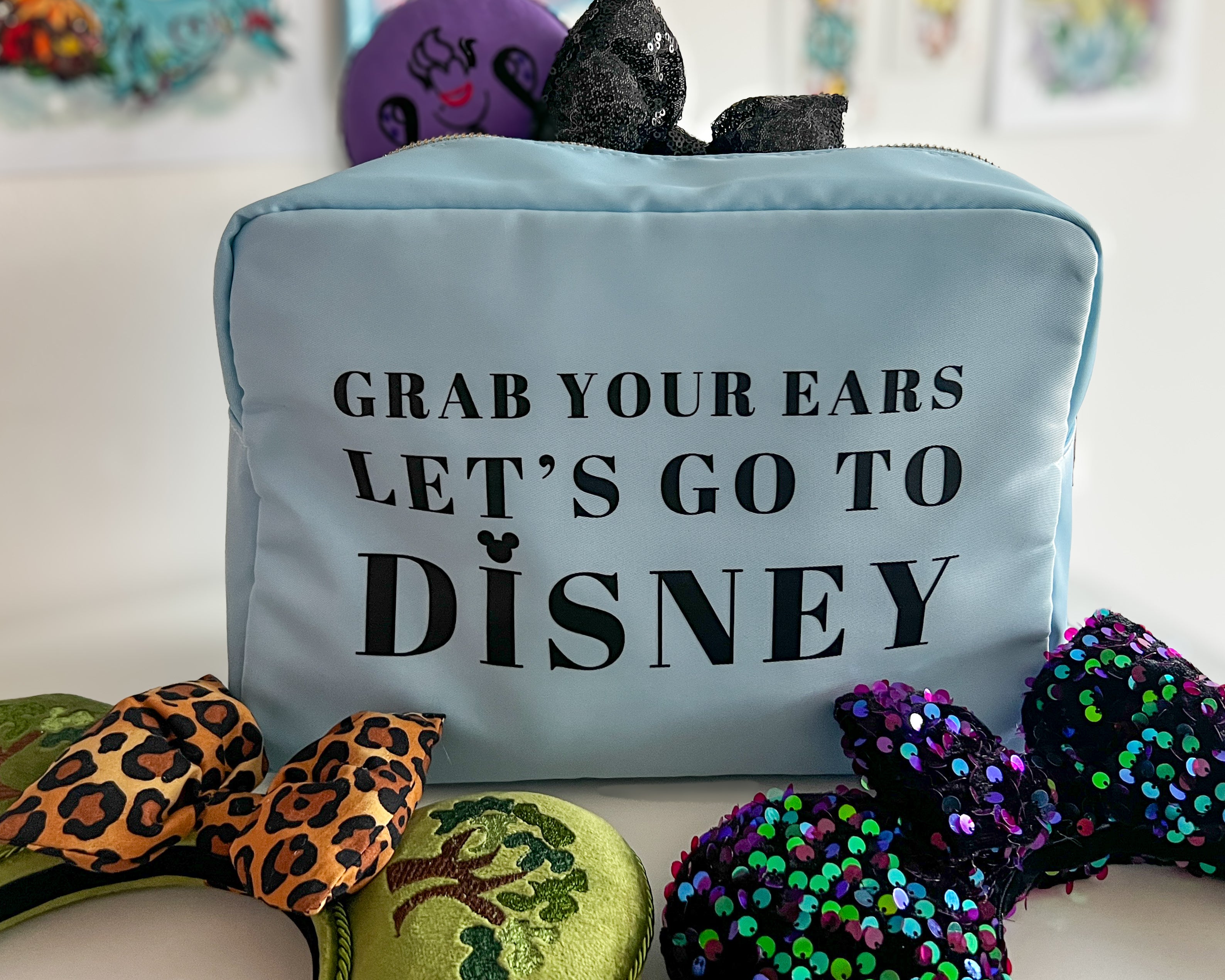 Ear Travel Bag - Blue