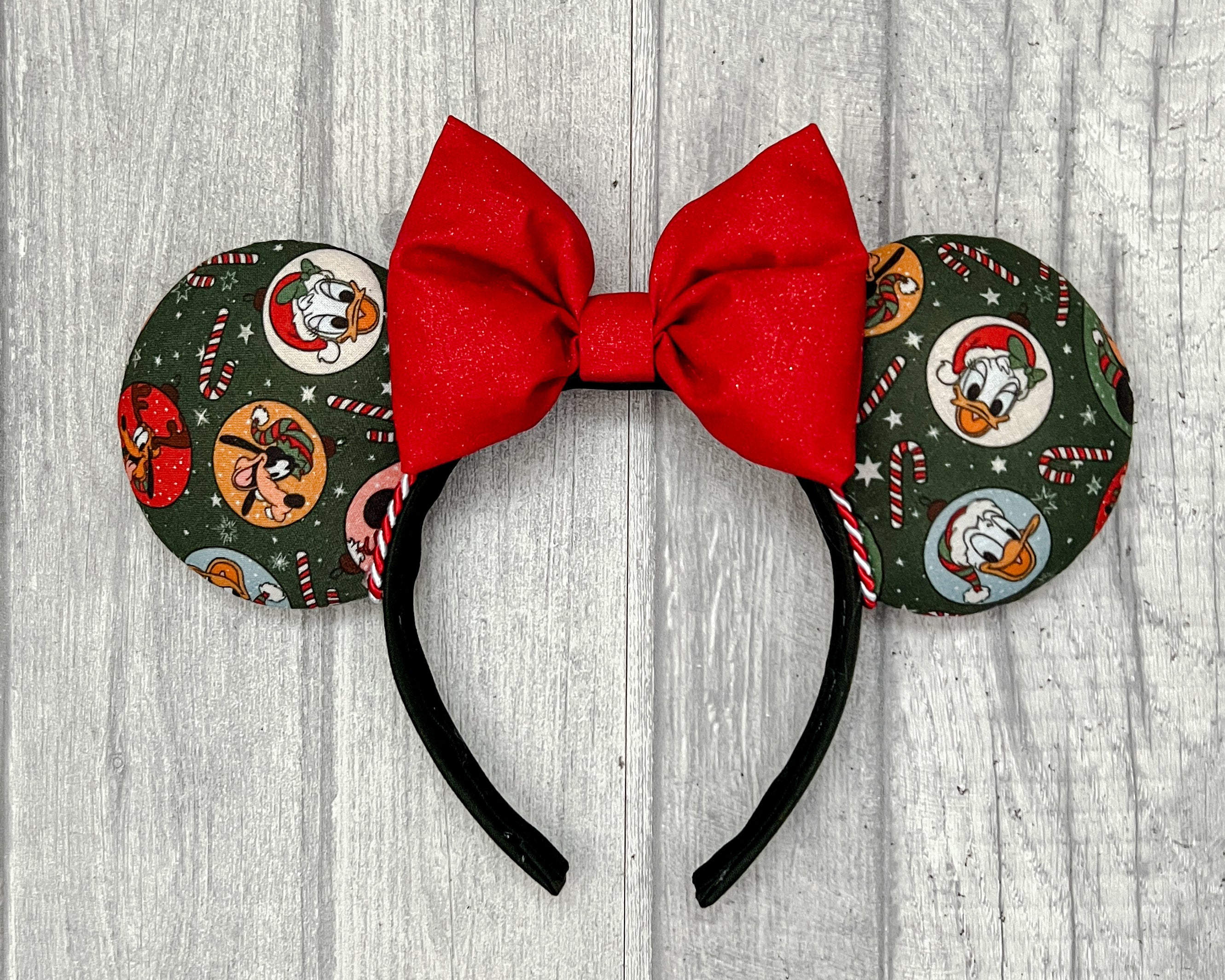 Green Bauble Mouse Ears