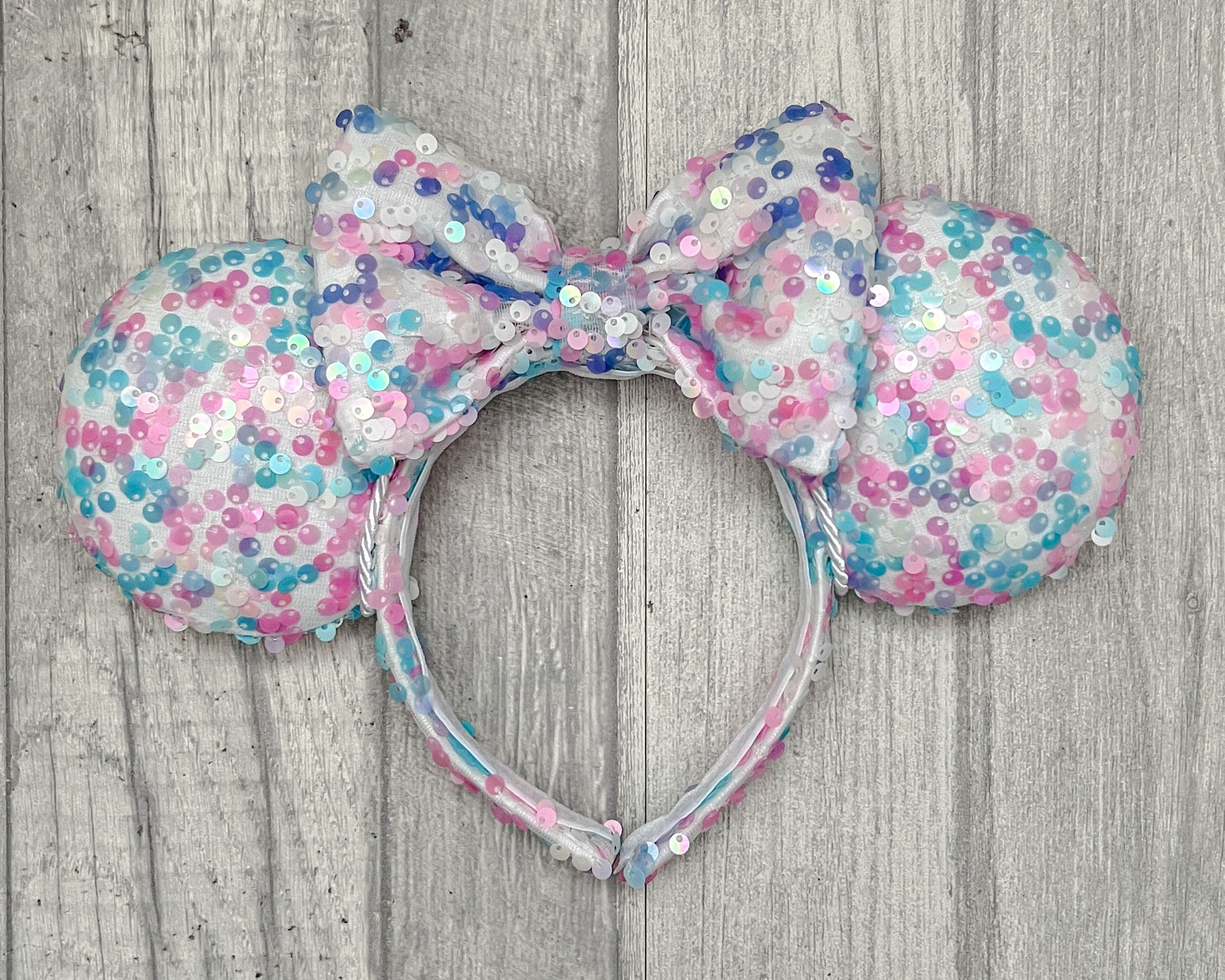 Cotton Candy Clouds Confetti Mouse Ears