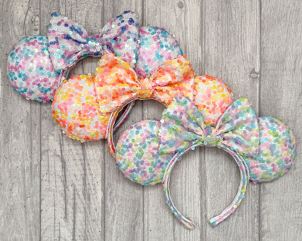Cotton Candy Clouds Confetti Mouse Ears