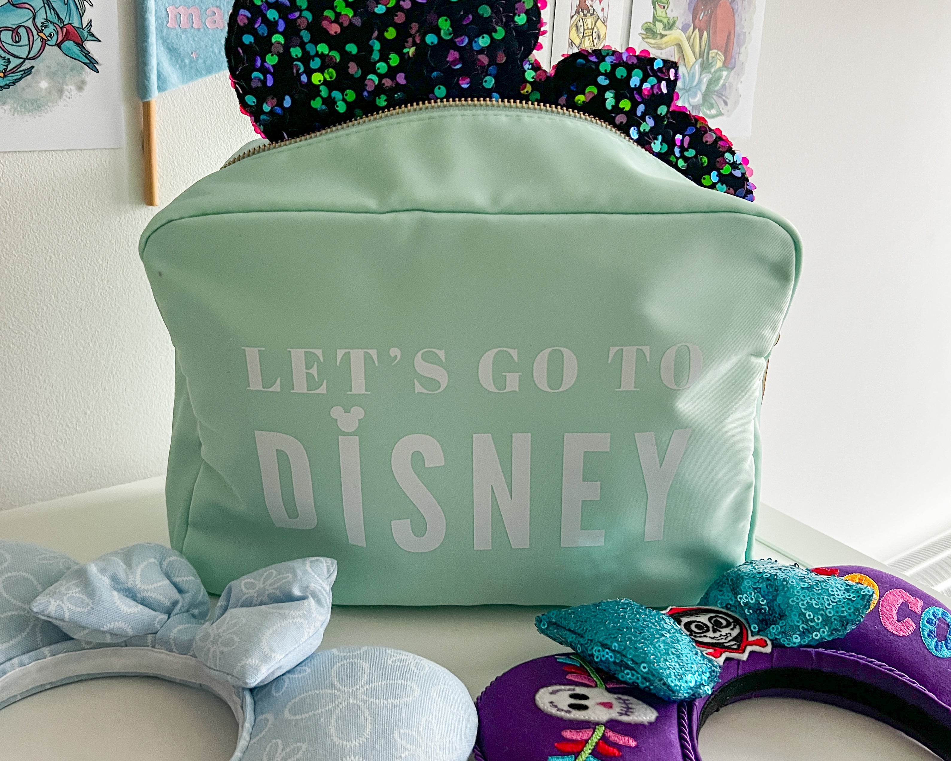 Ear Travel Bag - Green