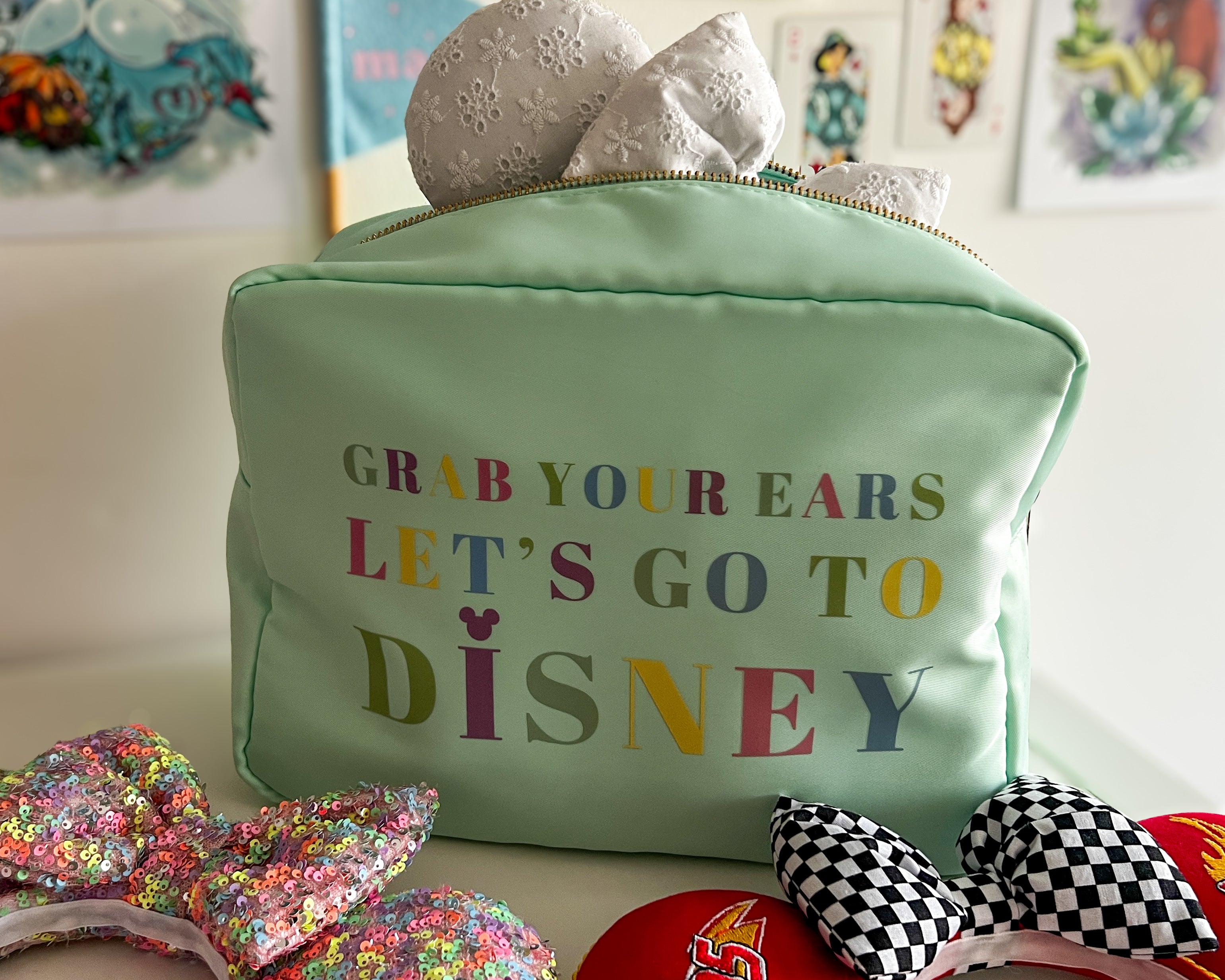 Ear Travel Bag - Green