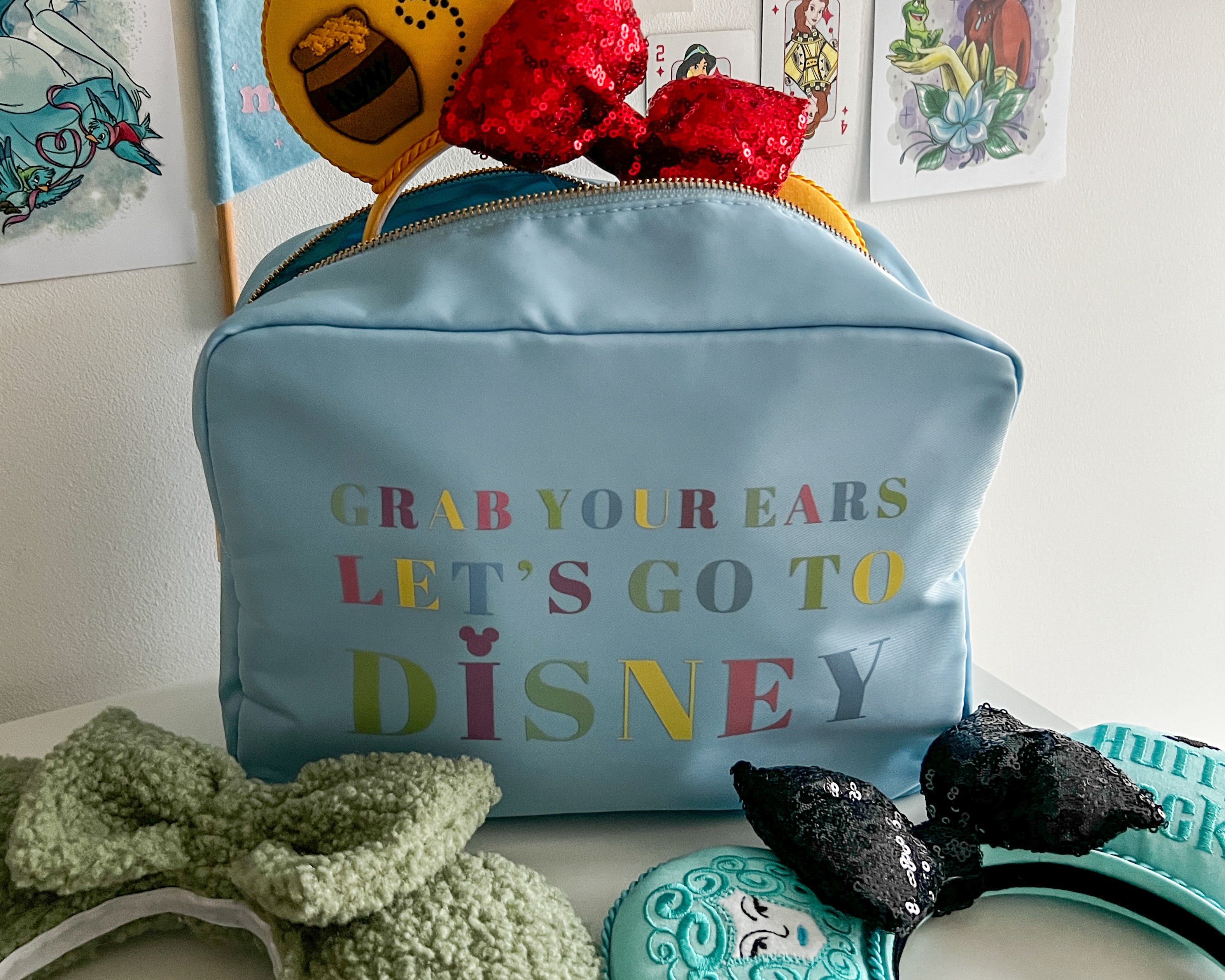 Ear Travel Bag - Blue