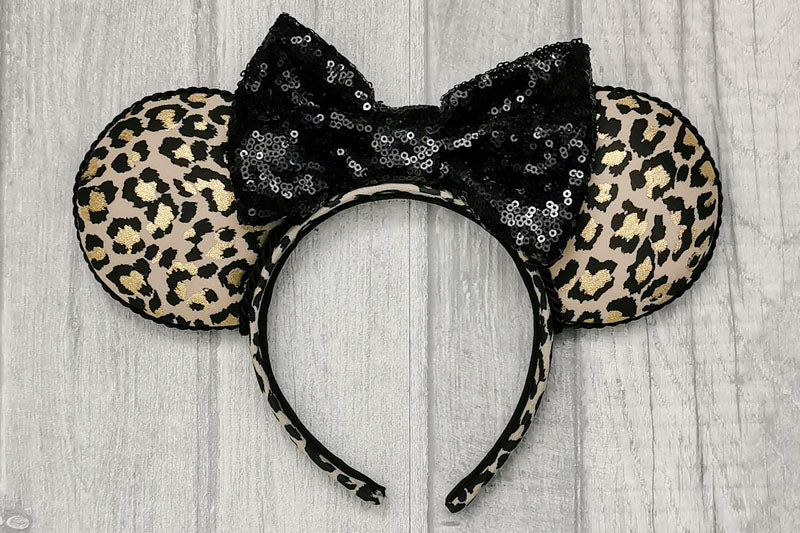 Leopard Print Mouse Ears