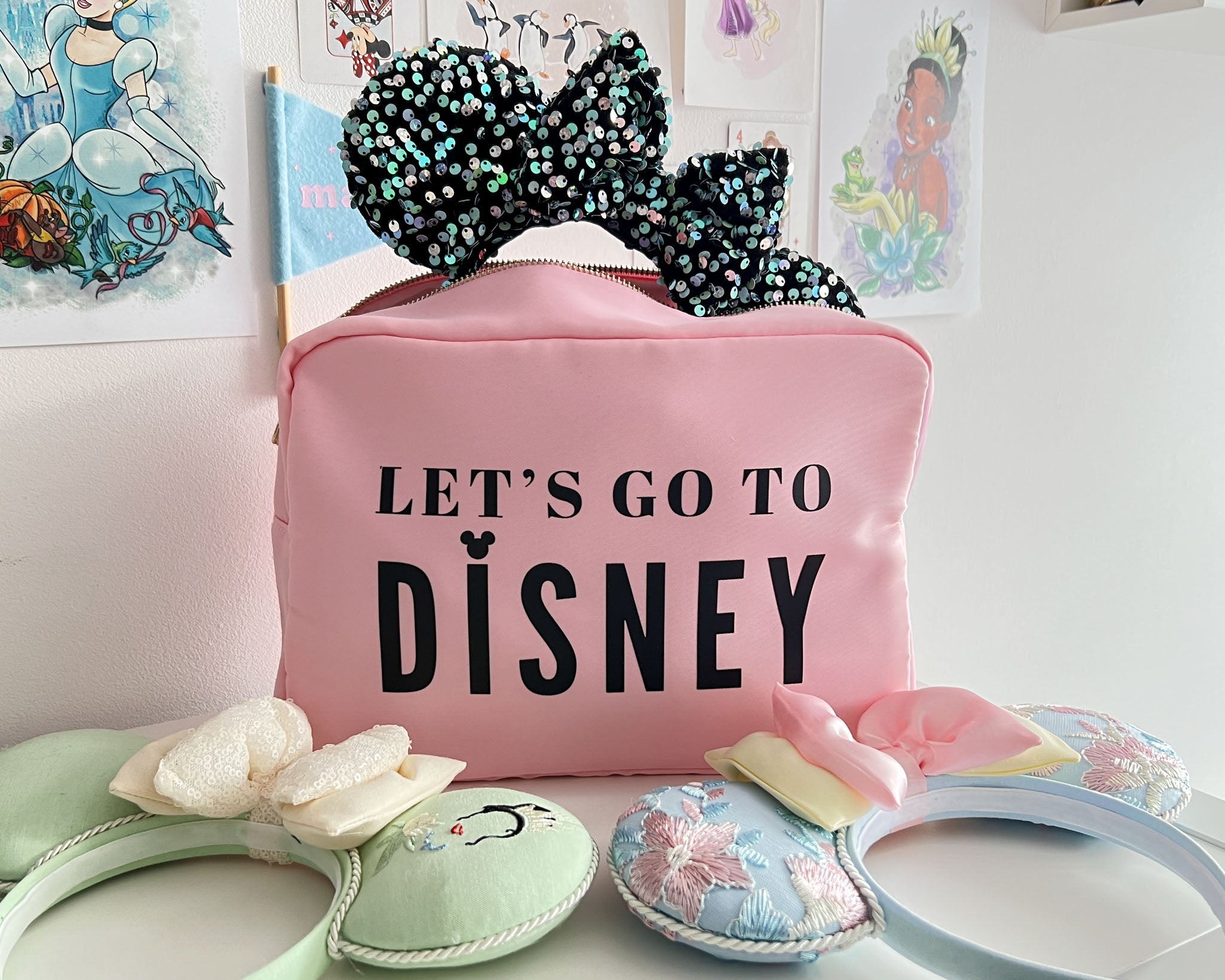 Ear Travel Bag - Pink