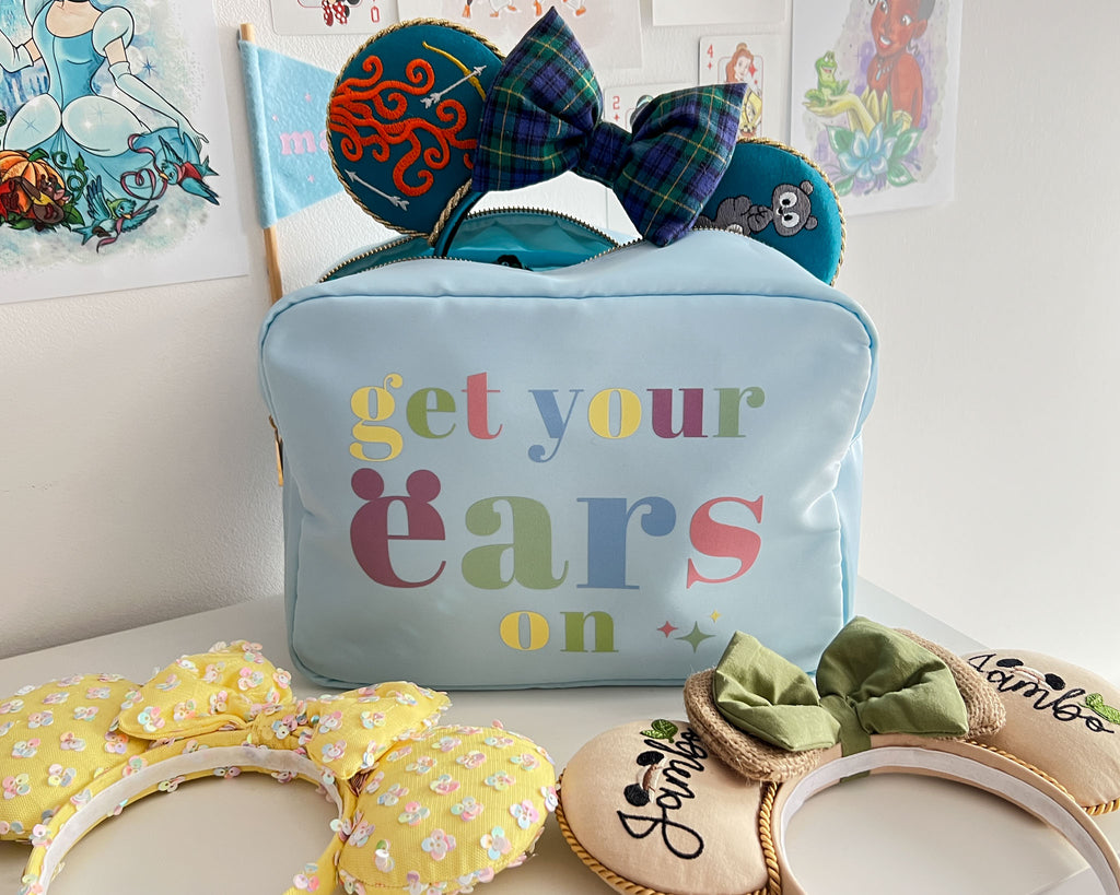 Ear Travel Bag - Blue