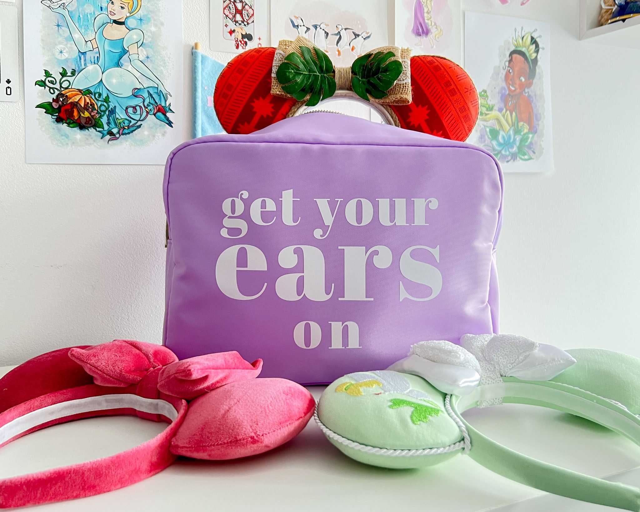 Ear Travel Bag - Purple