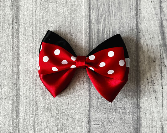 Mrs Mouse Inspired Hair Bow