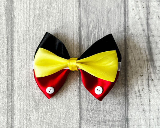Mr Mouse Inspired Hair Bow