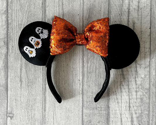 Trio of Ghosties Mouse Ears
