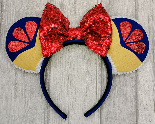 Fairest in the Land Snow White Inspired Minnie Mouse Ears