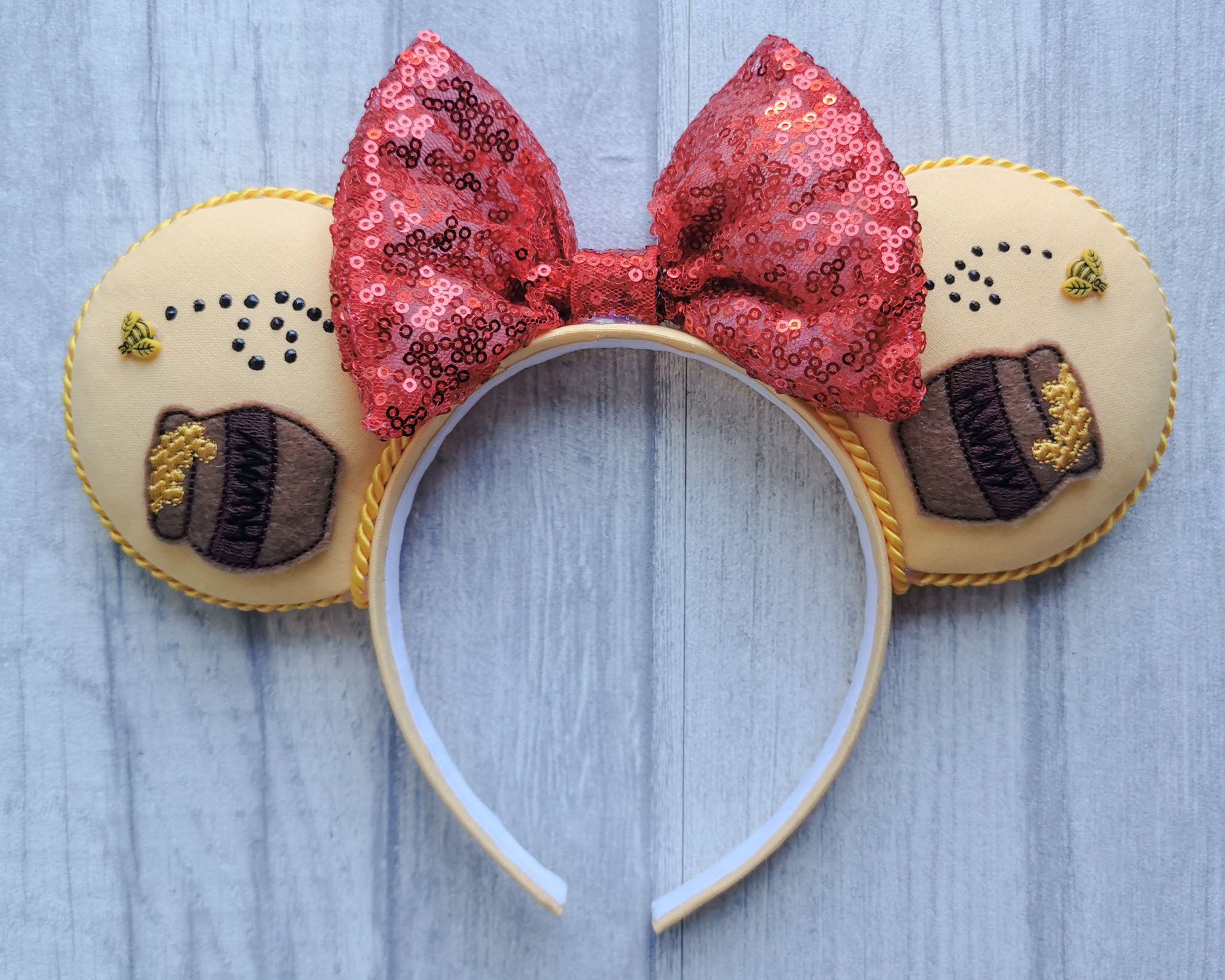 Honeypot Minnie Mouse Ears Honey Pot Winnie the Pooh Bear