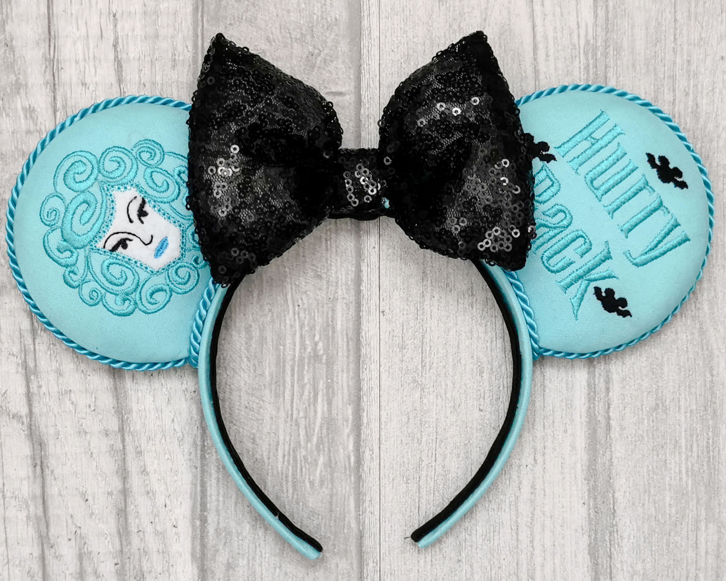 Hurry Back Minnie Mouse Ears Haunted Mansion Phantom Manor Madame Leota Ghost Host