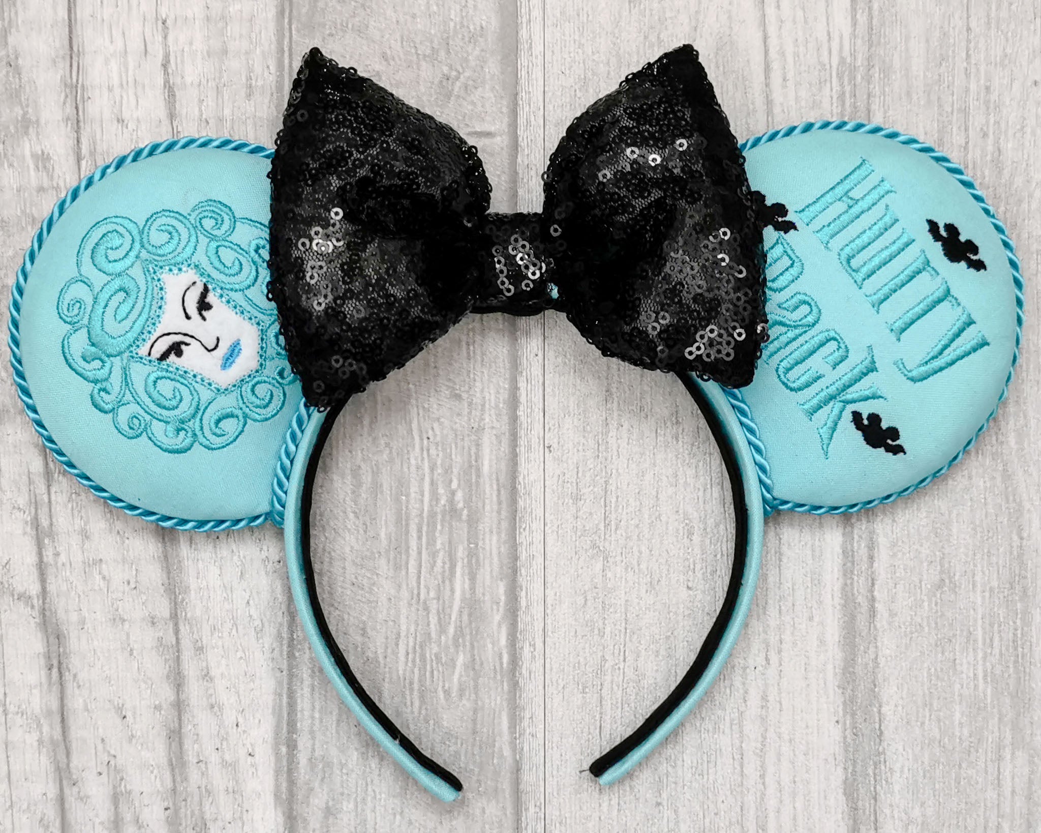 Hurry Back Minnie Mouse Ears Haunted Mansion Phantom Manor Madame Leota Ghost Host