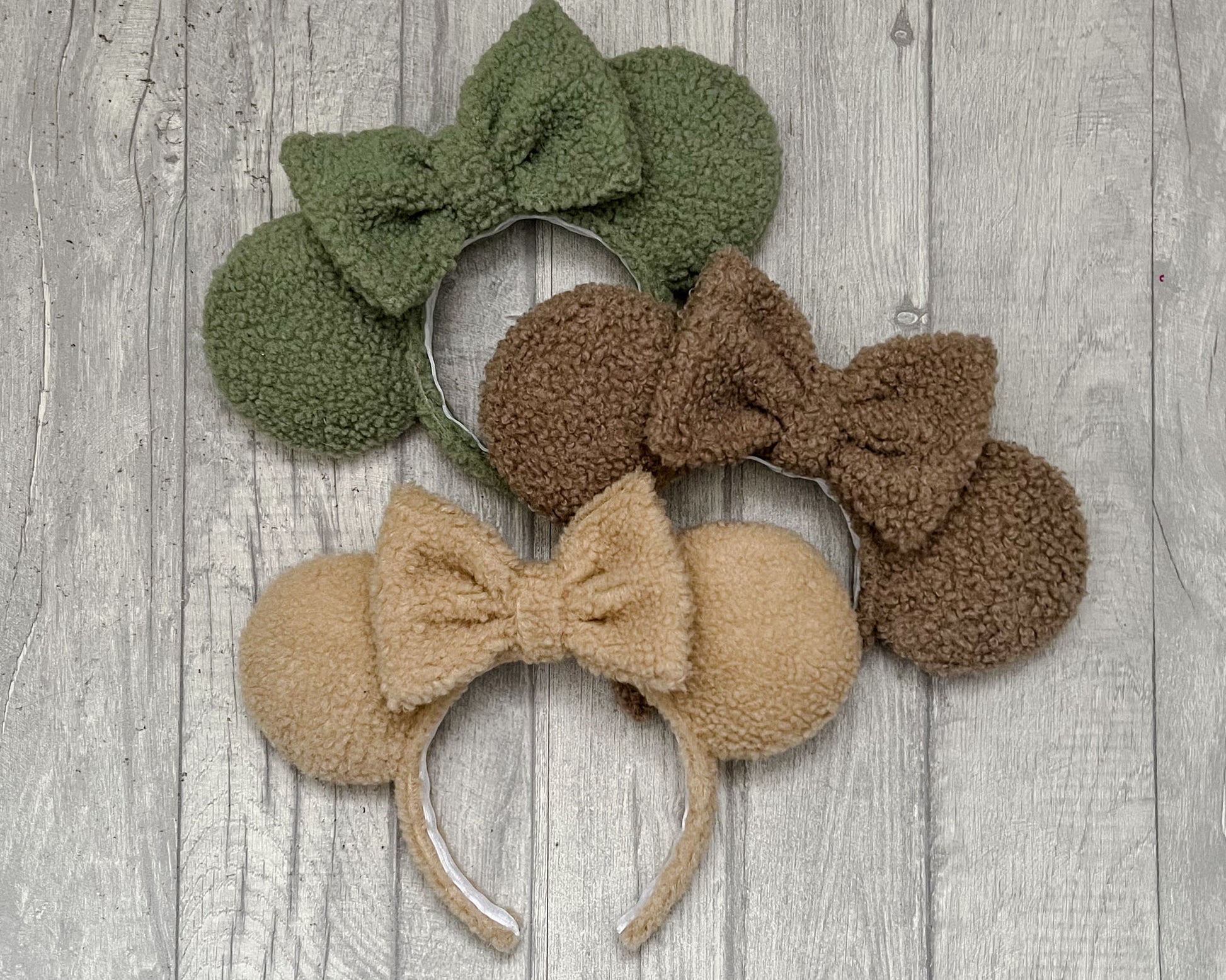 Sherpa Minnie Mouse Ears