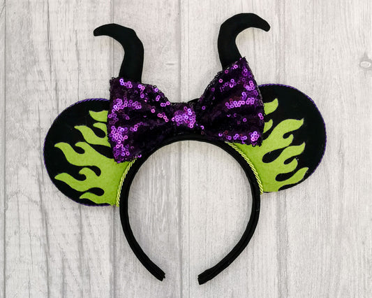 Mistress of Evil Maleficent Minnie Mouse Ears