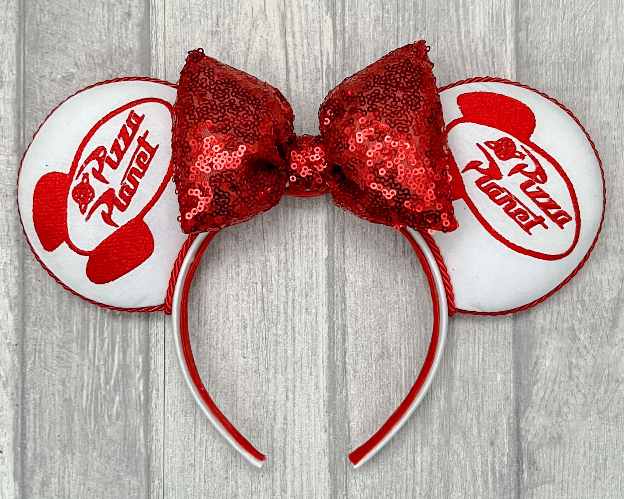 Pizza Delivery Truck Minnie Mouse Ears Toy Story Pizza Planet