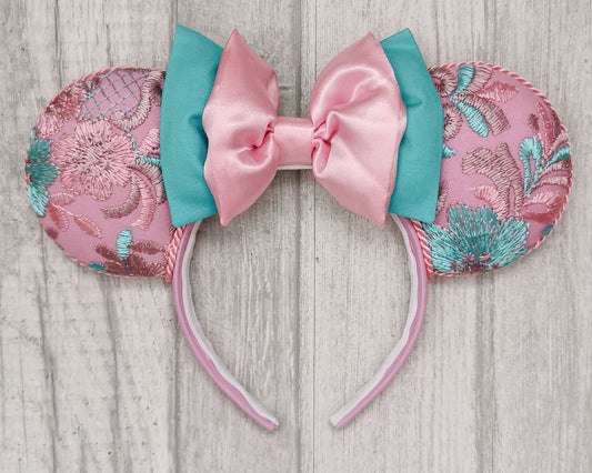Reflection Luxury Lace Minnie Mouse Ears Mulan Inspired