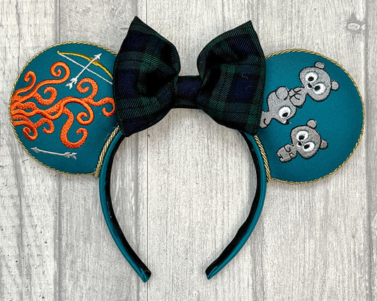 Scottish Princess Merida Inspired Minnie Mouse Ears