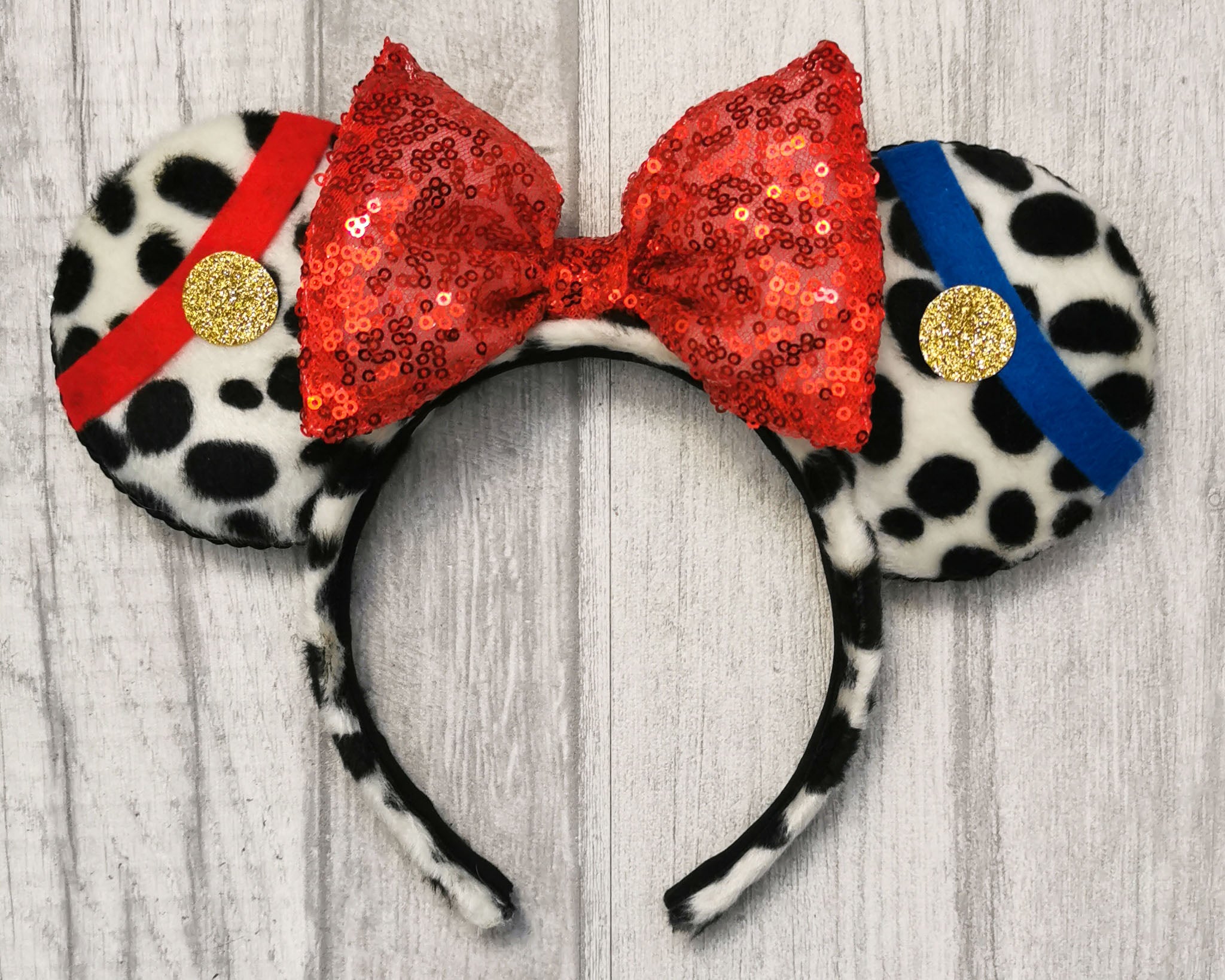 Spotty Dog Minnie Mouse Ears 101 Dalmatians Inspired